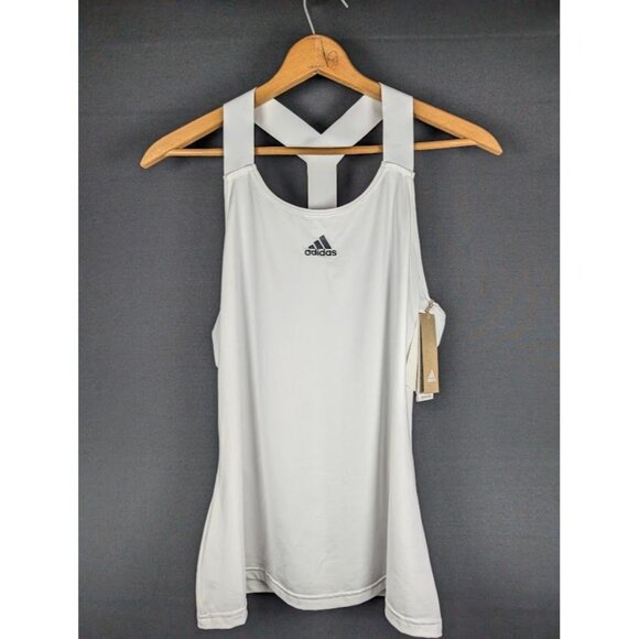 adidas Y Tank Top Women's Size XL GH7550 Workout Athletic Tennis Sports Yoga NEW - Picture 2 of 6